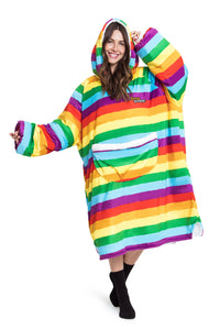 Jump Pocket Rainbow Hoodie